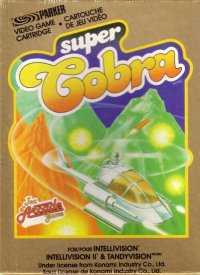 Super Cobra Intellivision US box art